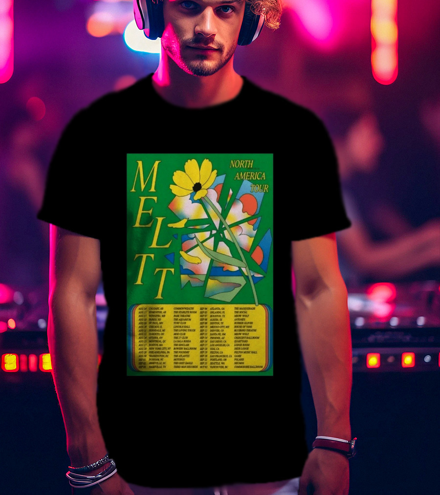 MELTT North America Tour 26 With Flower T-Shirt