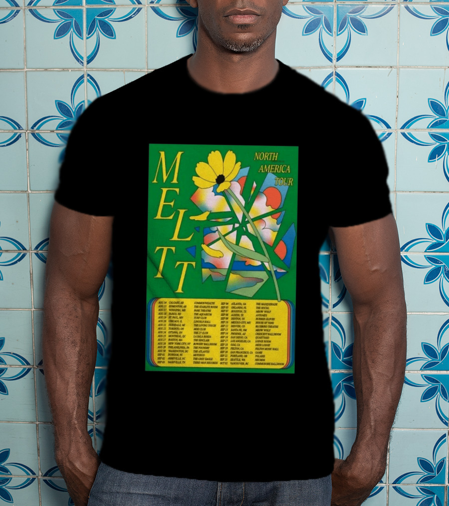 MELTT North America Tour 26 With Flower T-Shirt