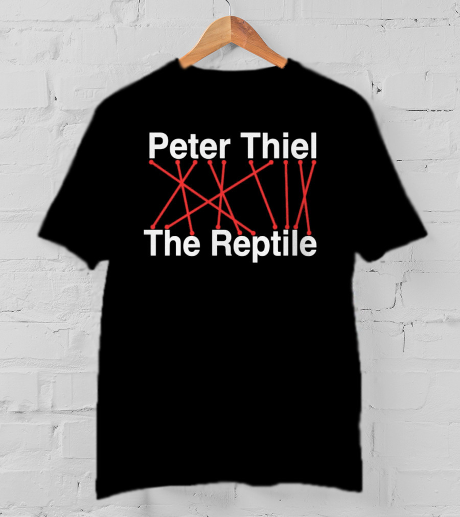 Peter Thiel XXXIX The Reptile T-Shirt