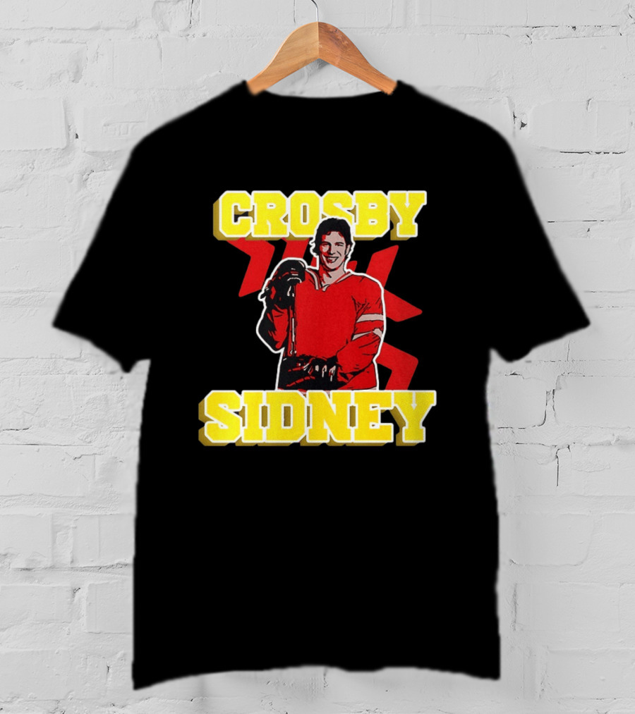 Crosby Sidney Pittsburgh Penguins Hockey NHL Legend T-Shirt