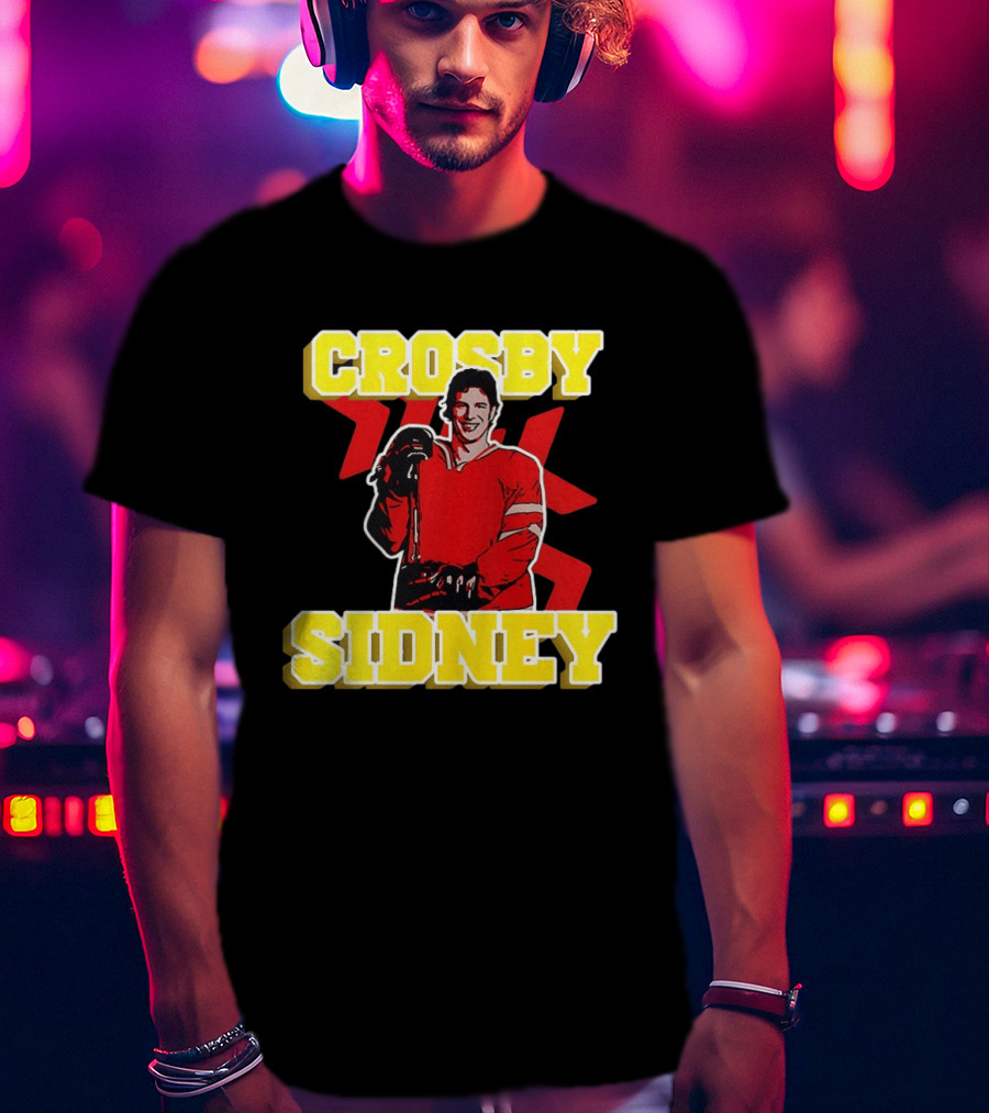 Crosby Sidney Pittsburgh Penguins Hockey NHL Legend T-Shirt