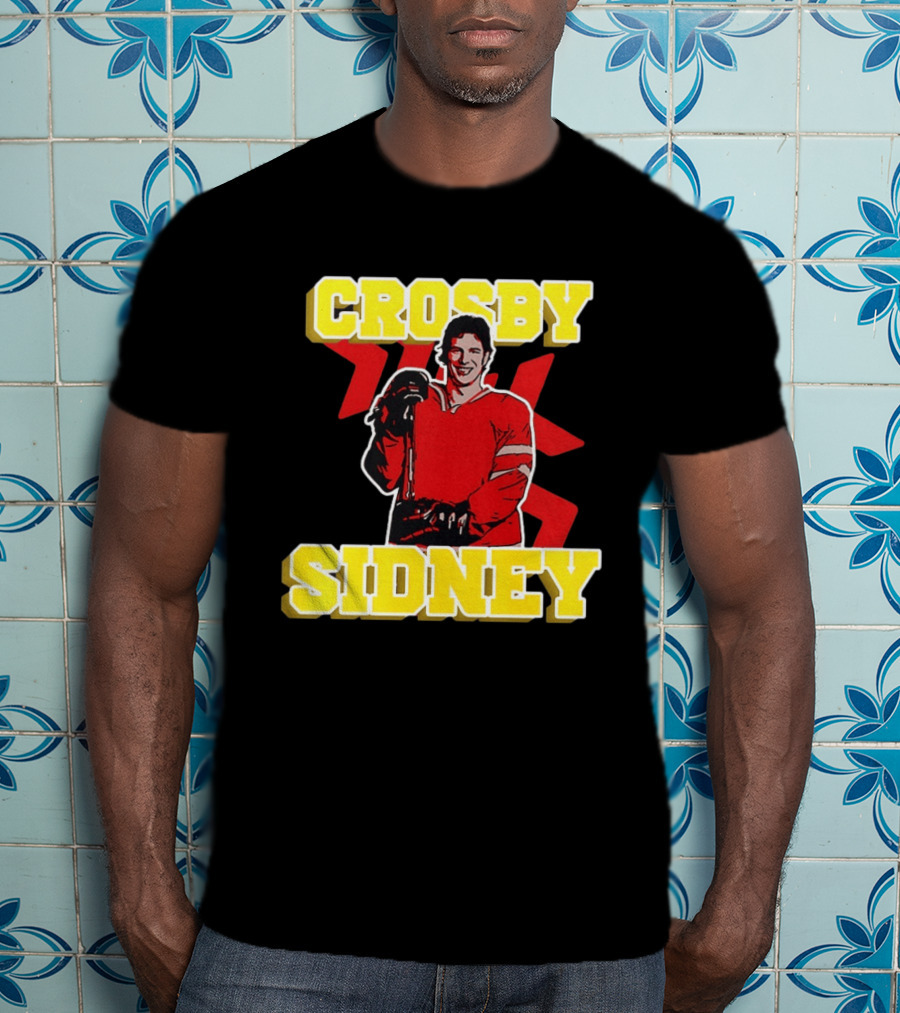 Crosby Sidney Pittsburgh Penguins Hockey NHL Legend T-Shirt
