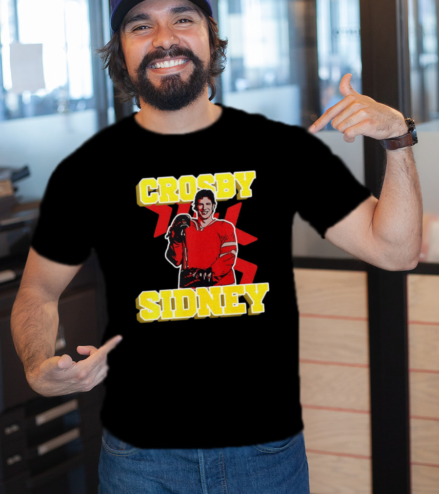 Crosby Sidney Pittsburgh Penguins Hockey NHL Legend T-Shirt