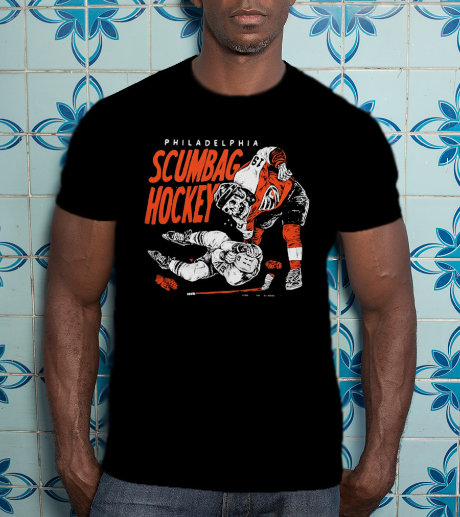 Philadelphia Scumbag Hockey Philadelphia Flyers T-Shirt