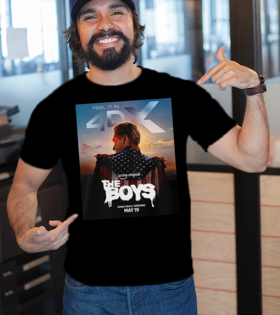 Feel It In 4DX The Boys Prime Original Series Finale Screening May 19 T-Shirt
