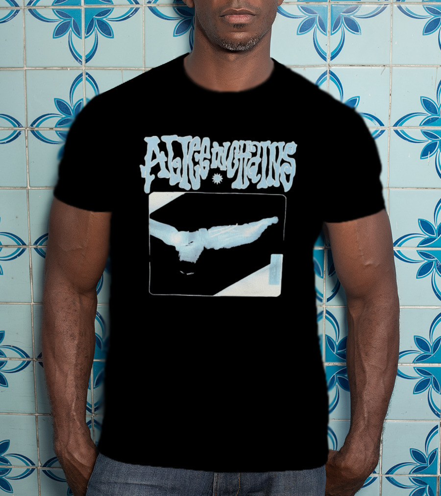 Alice In Chains X Ray Arm Elbow Skeleton Image T-Shirt