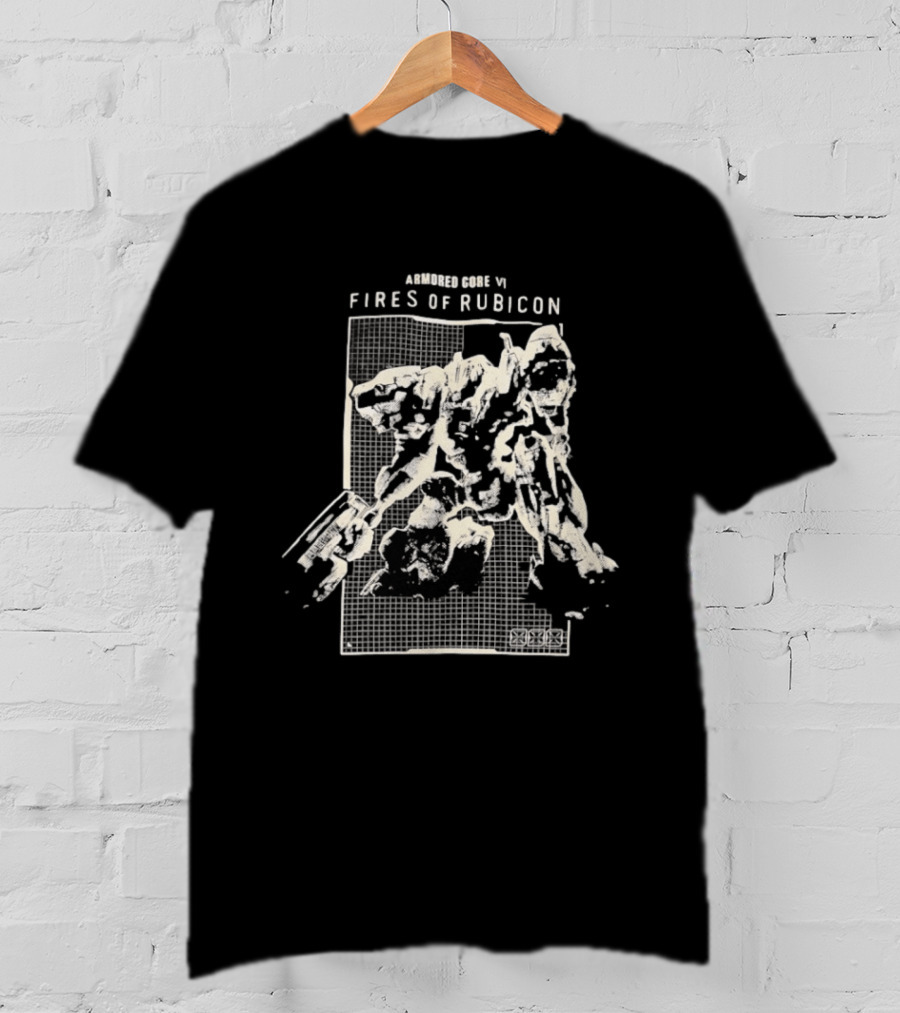 Armored Core VI Fires Of Rubicon Mecha Combat Action T-Shirt