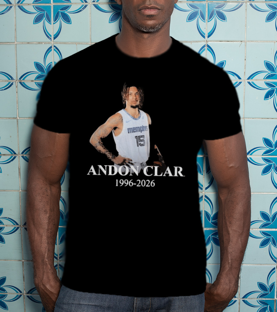 Andon Clar 1996 2026 Memphis 15 T-Shirt