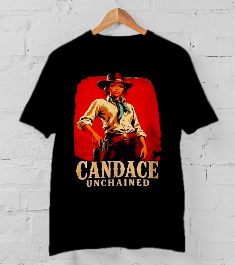 Candace Unchained Western Cowgirl T-Shirt
