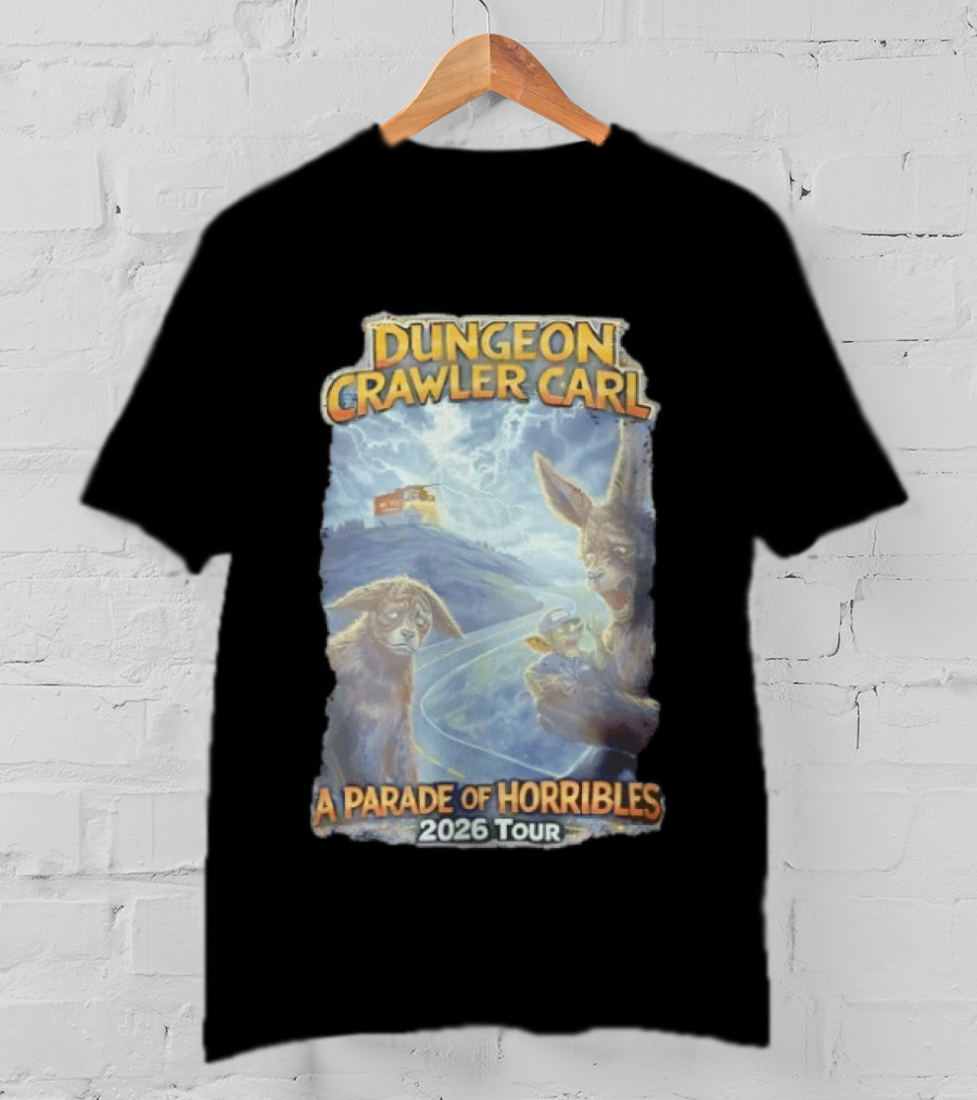 Dungeon Crawler Carl 2026 Tour A Parade Of Horribles Fantasy Adventure T-Shirt