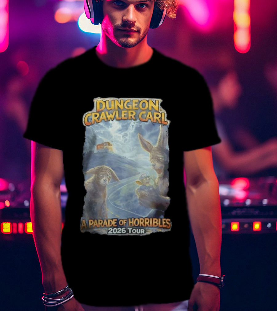 Dungeon Crawler Carl 2026 Tour A Parade Of Horribles Fantasy Adventure T-Shirt