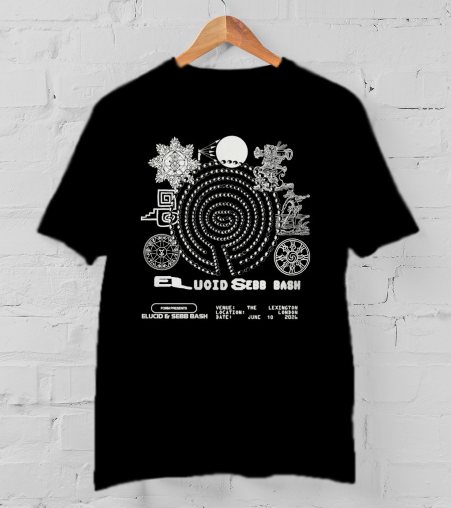 Elucid Sebb Bash Lexington London June 10 2026 Concert Event T-Shirt