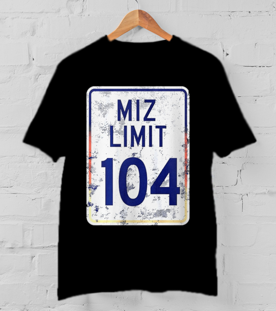 Miz Limit 104 Jacob Misiorowski Milwaukee Brewers T-Shirt