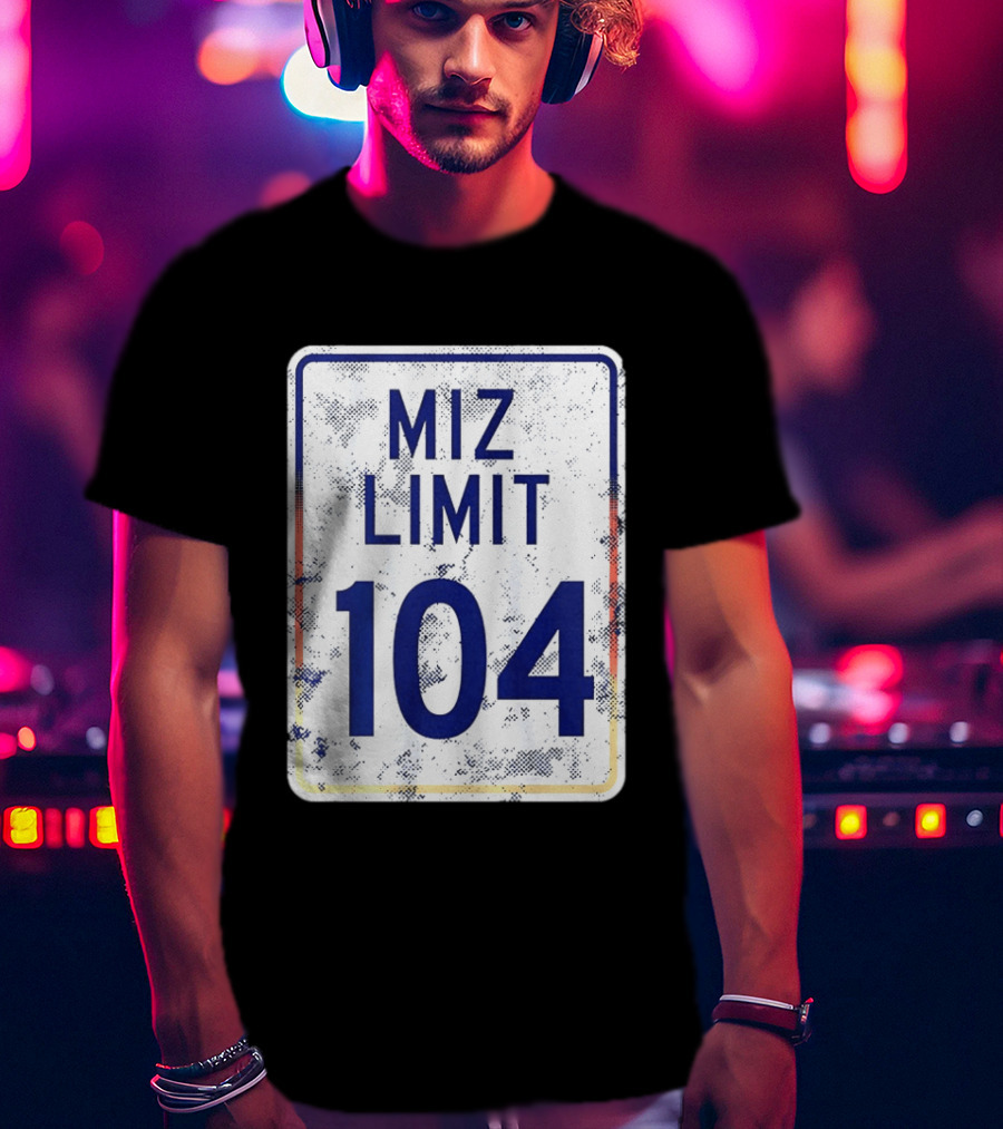 Miz Limit 104 Jacob Misiorowski Milwaukee Brewers T-Shirt