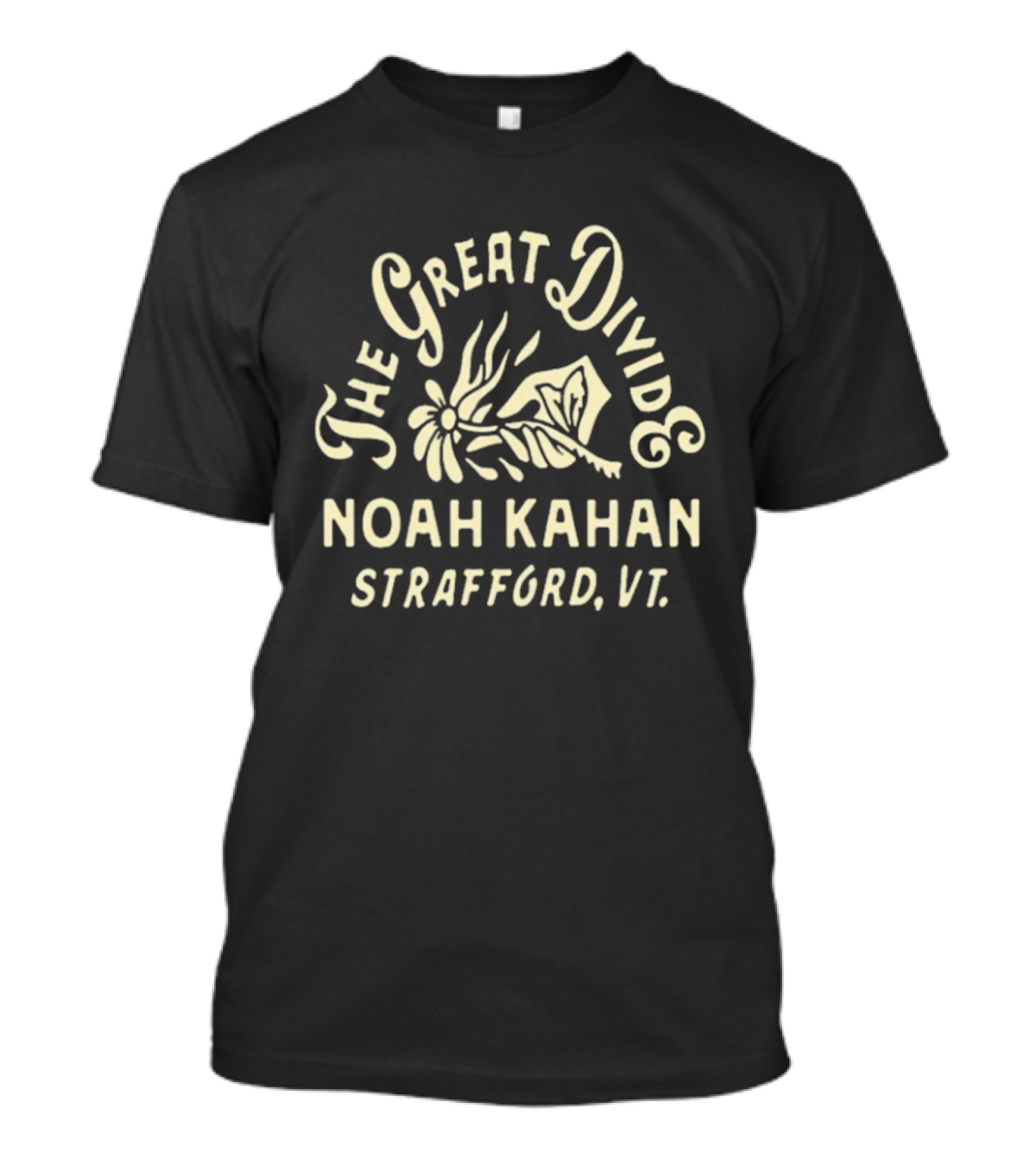 Noah Kahan The Great Divide Strafford VT Floral T-Shirt