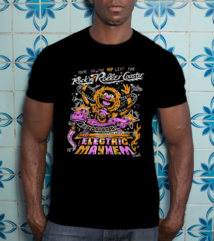 Rock 'n' Roller VIP List Featuring Electric Mayhem T-Shirt