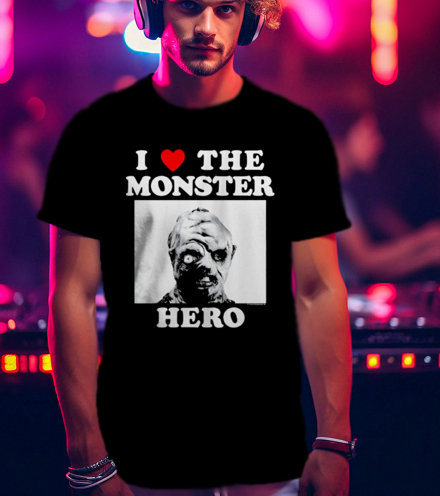I Love The Monster Hero The Toxic Avenger Troma Entertainment T-Shirt