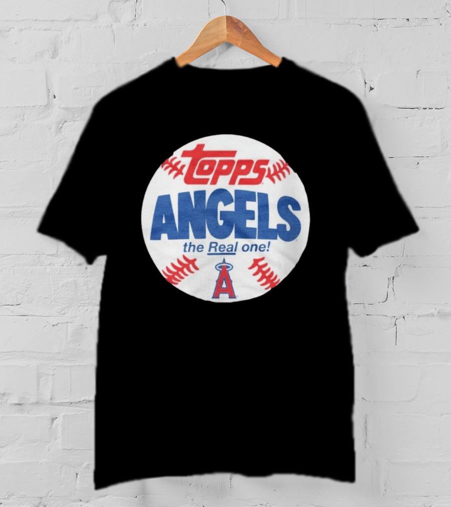 Topps Los Angeles Angels The Real One Baseball T-Shirt