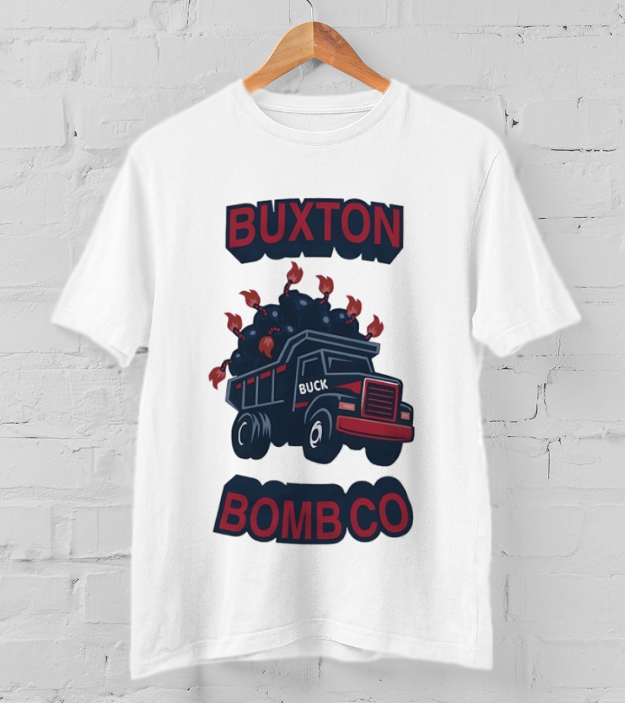Buxton Bomb Co Buck Truckin' Explosive Truck T-Shirt