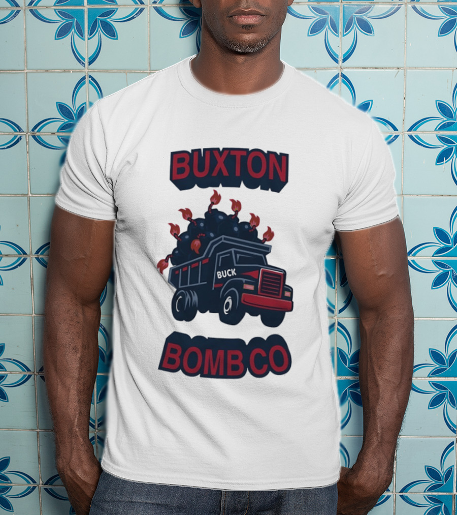 Buxton Bomb Co Buck Truckin' Explosive Truck T-Shirt