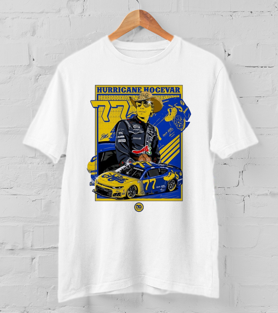 Hurricane Hocevar 77 Chili's Spire Motorsports NASCAR Chevrolet Carson Hocevar T-Shirt