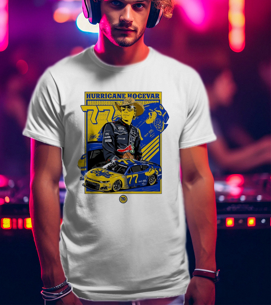 Hurricane Hocevar 77 Chili's Spire Motorsports NASCAR Chevrolet Carson Hocevar T-Shirt