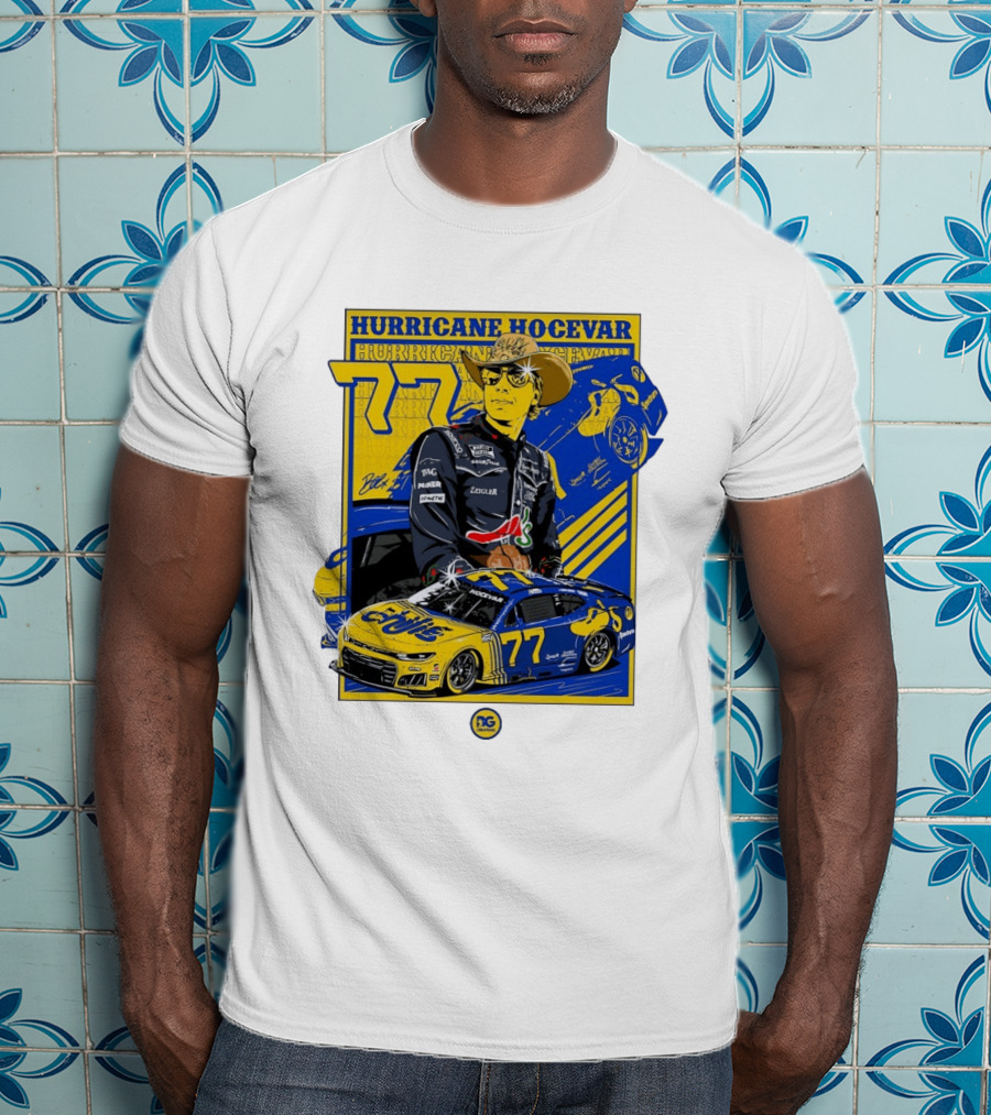 Hurricane Hocevar 77 Chili's Spire Motorsports NASCAR Chevrolet Carson Hocevar T-Shirt