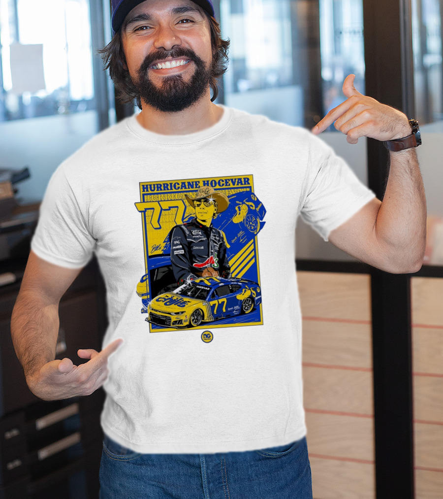 Hurricane Hocevar 77 Chili's Spire Motorsports NASCAR Chevrolet Carson Hocevar T-Shirt