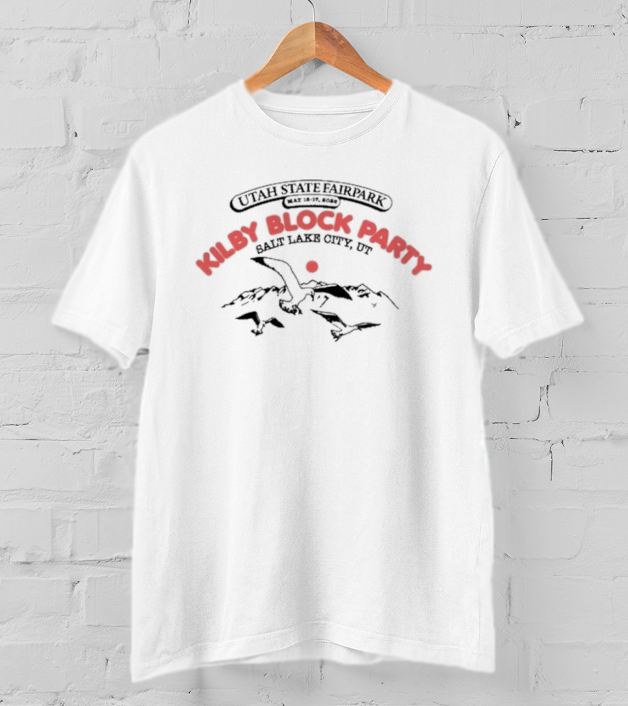 Kilby Block Party May 16 17 2026 Salt Lake City UT Desert Vibe Event T-Shirt