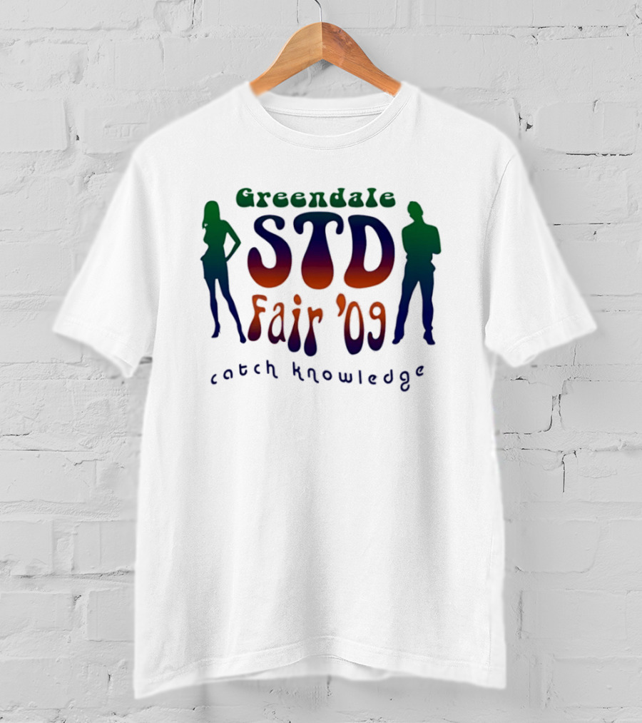 Greendale STD Fair '09 Catch Knowledge T-Shirt
