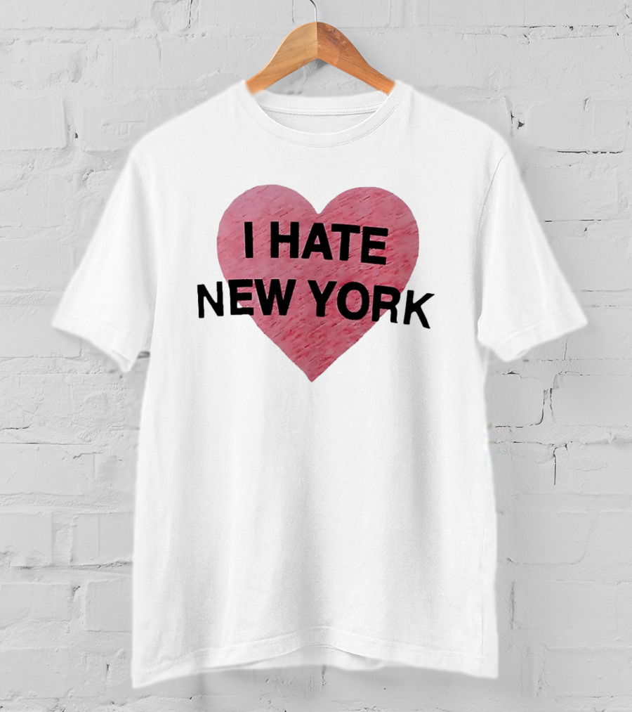 Hailey Van Lith I Hate New York Heart T-Shirt