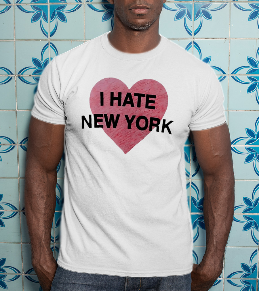 Hailey Van Lith I Hate New York Heart T-Shirt