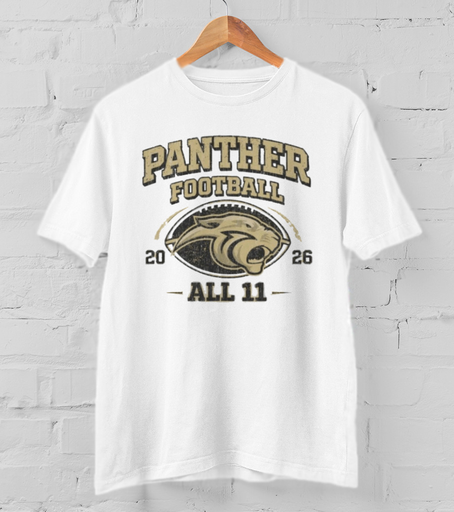 Panther Football All 11 Team 2026 T-Shirt