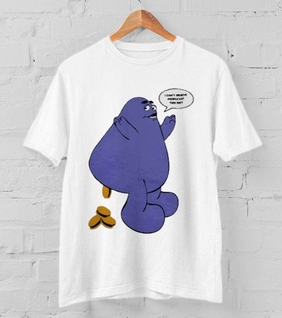 Rare AKOMPLICE GRIMACE I Can't Believe People Eat This T-Shirt
