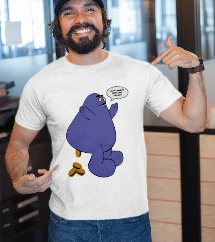 Rare AKOMPLICE GRIMACE I Can't Believe People Eat This T-Shirt