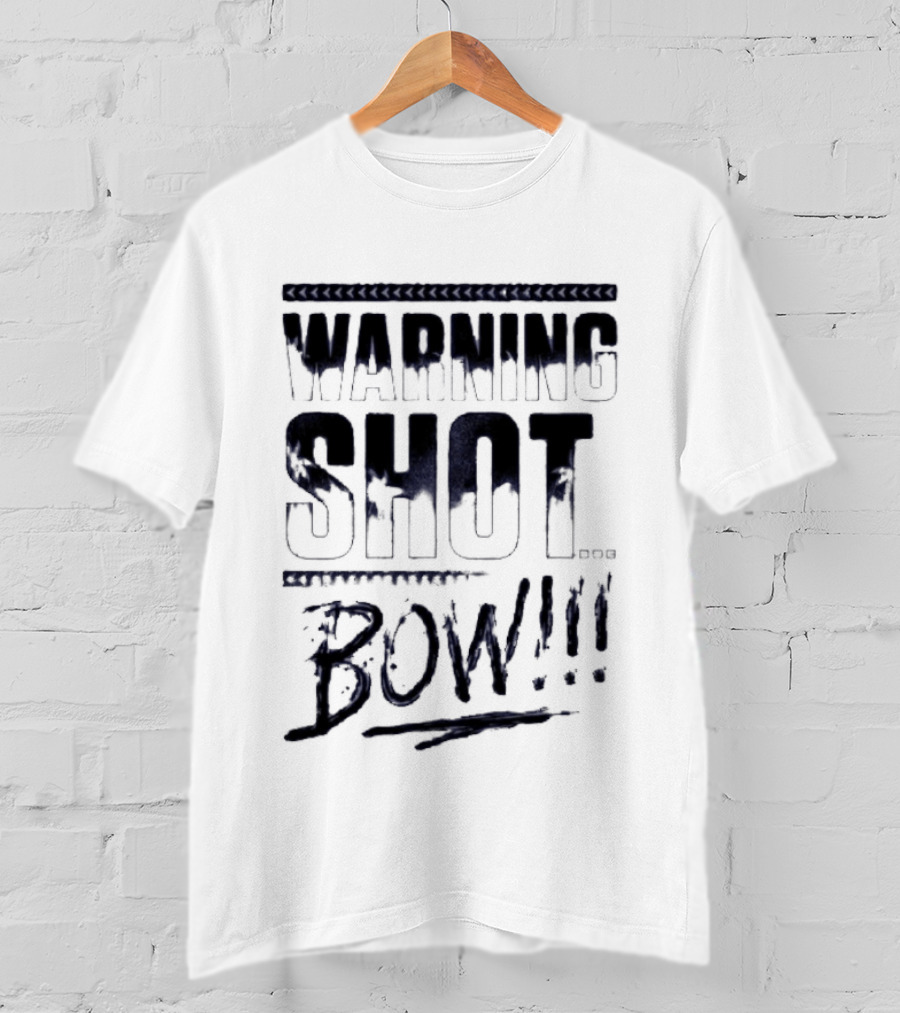 Jey Uso Warning Shot Bow 2026 Warning Shot Bow T-Shirt