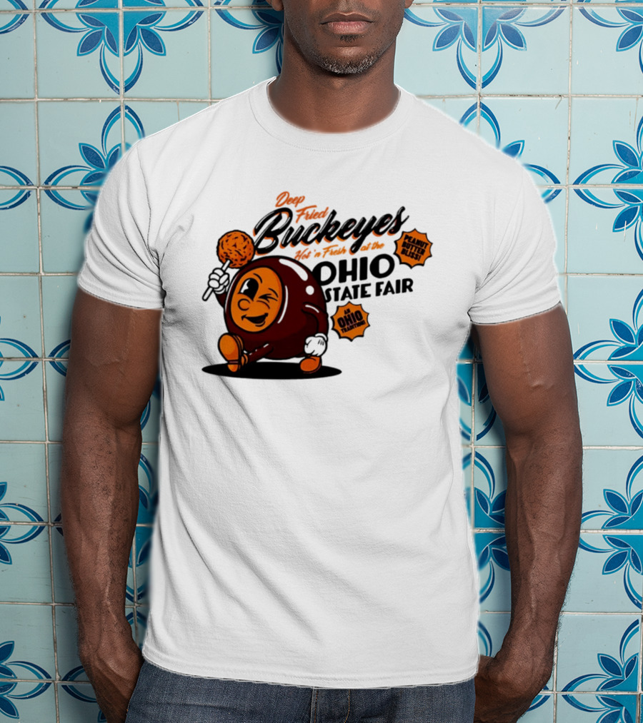 Ohio State Fair Deep Fried Buckeyes Hot'n Fresh Peanut Butter Bliss T-Shirt