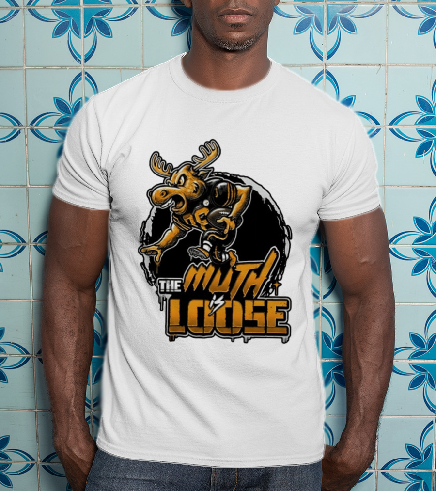 The Muth Is Loose Moose Pittsburgh Steelers Football 2026 T-Shirt