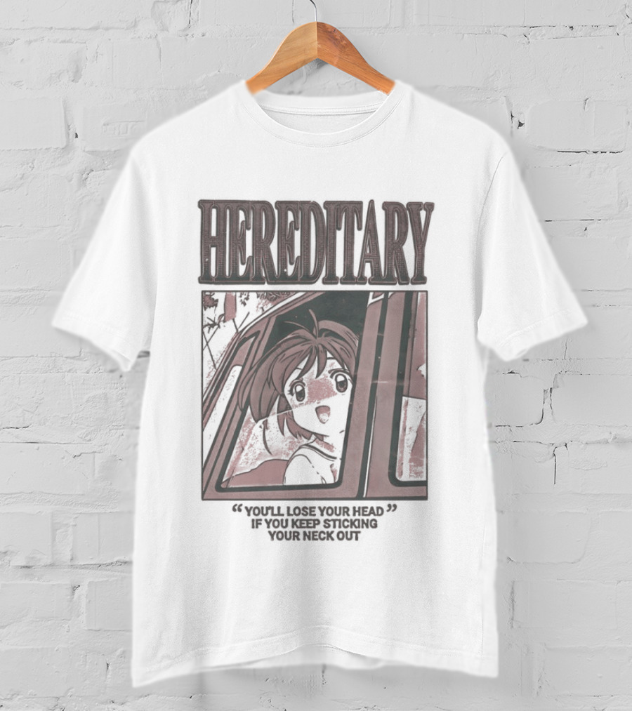 Hereditary Sakura Kinomoto Cardcaptor Sakura You'll Lose Your Head If You Keep Sticking Your Neck Out T-Shirt