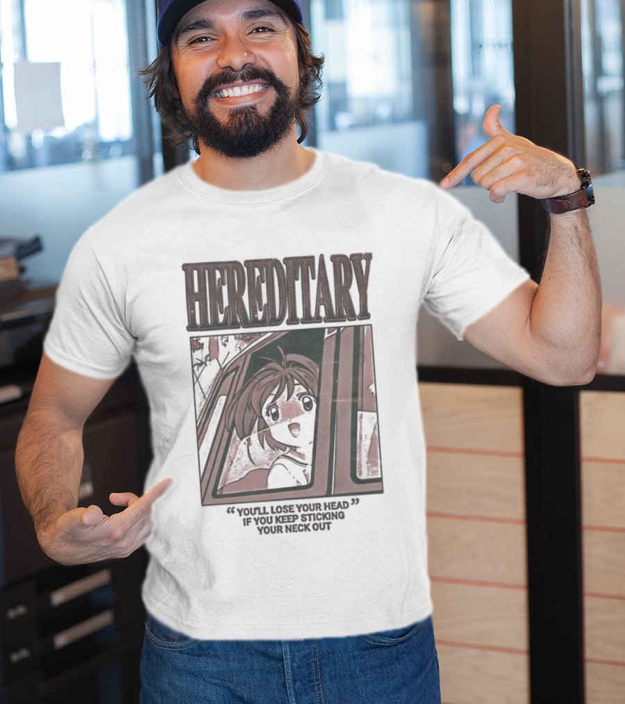 Hereditary Sakura Kinomoto Cardcaptor Sakura You'll Lose Your Head If You Keep Sticking Your Neck Out T-Shirt