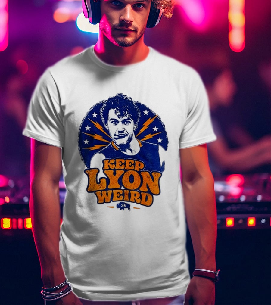 Keep Lyon Weird Alex Lyon Buffalo Sabres NHL 2026 T-Shirt