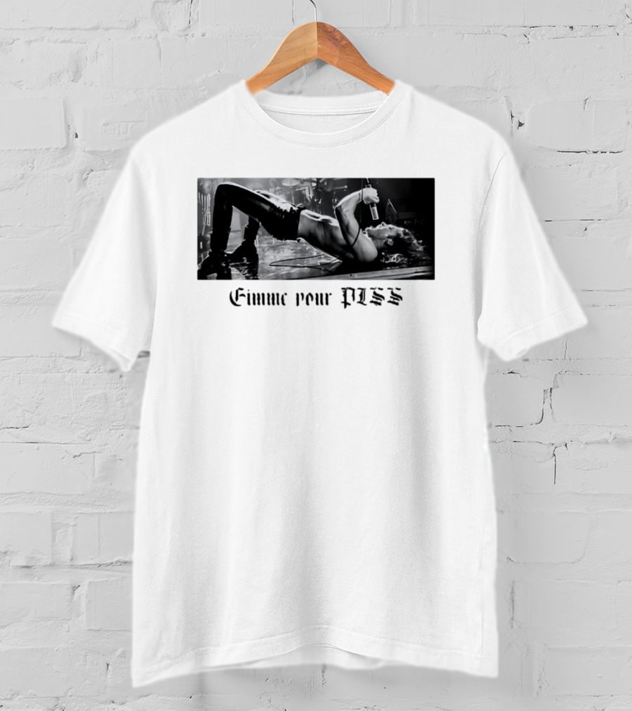 Gimme Your PISS Lestat De Lioncourt Rock Concert Performance T-Shirt