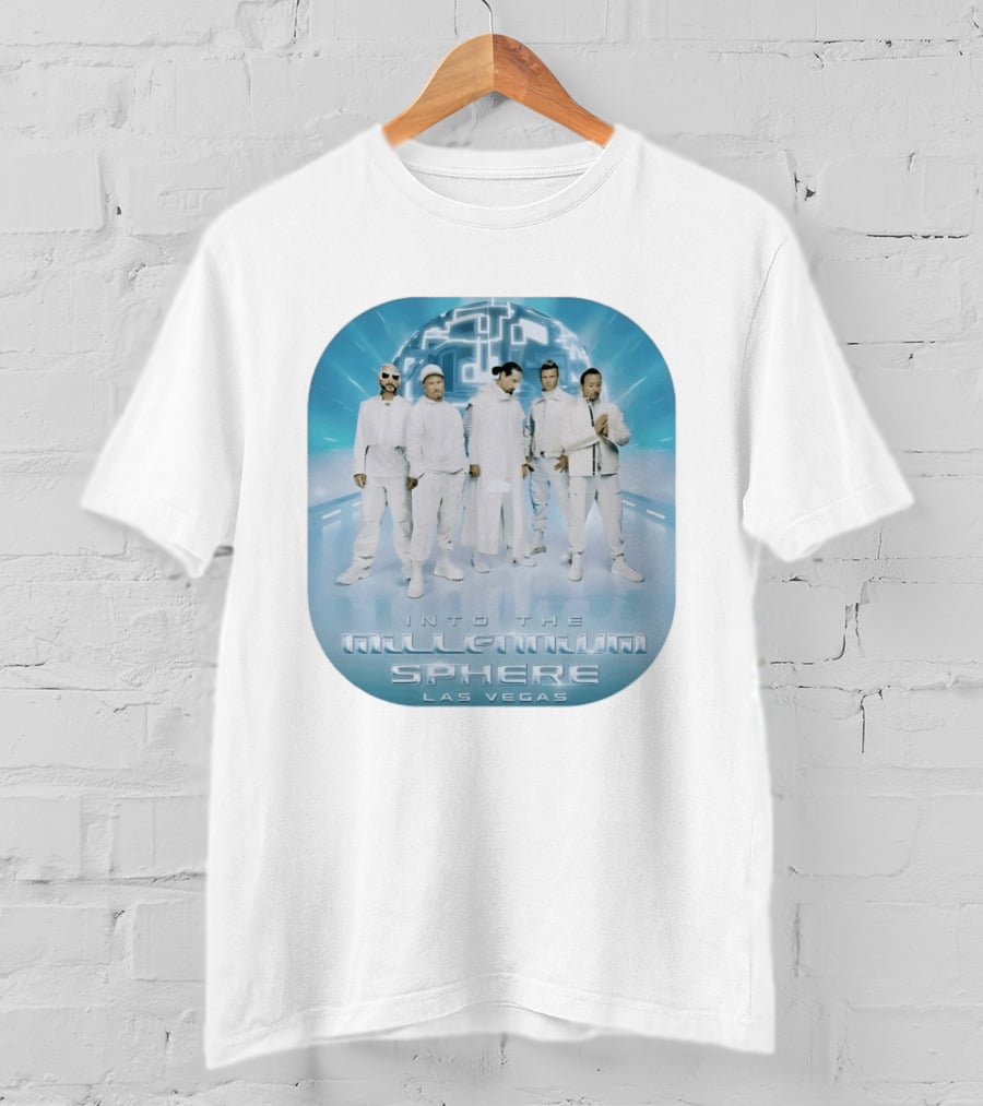 Backstreet Boys Into The Millennium Sphere Las Vegas 2026 T-Shirt