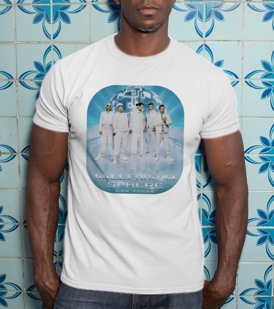 Backstreet Boys Into The Millennium Sphere Las Vegas 2026 T-Shirt