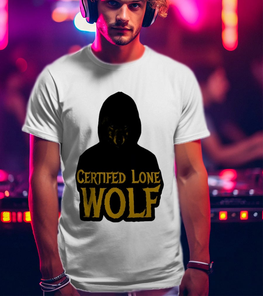 Certified Lone Wolf Mask T-Shirt