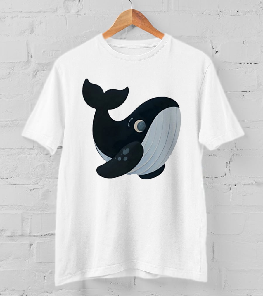 Cocomelon The Movie J.J Whale Cartoon T-Shirt