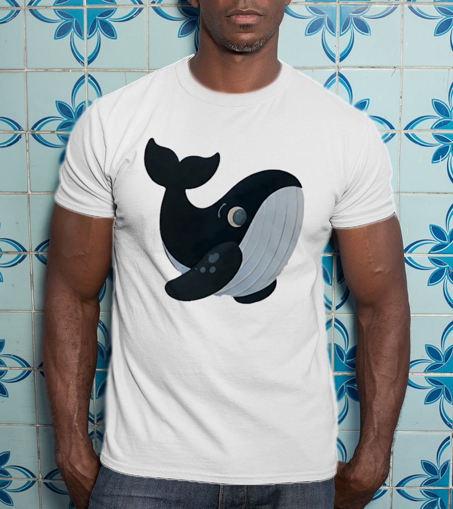 Cocomelon The Movie J.J Whale Cartoon T-Shirt