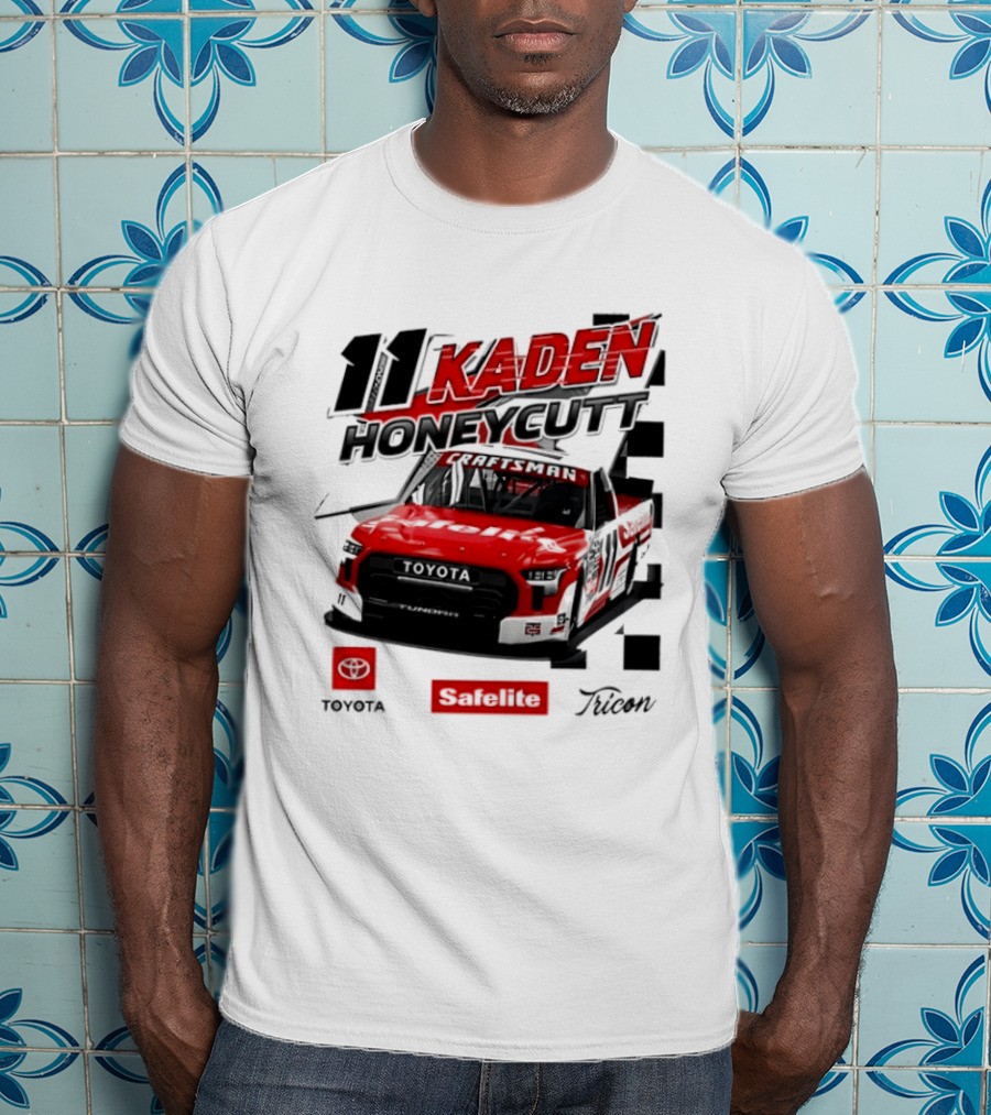 Kaden Honeycutt 11 Toyota Tundra TRICON Garage Racing Team T-Shirt
