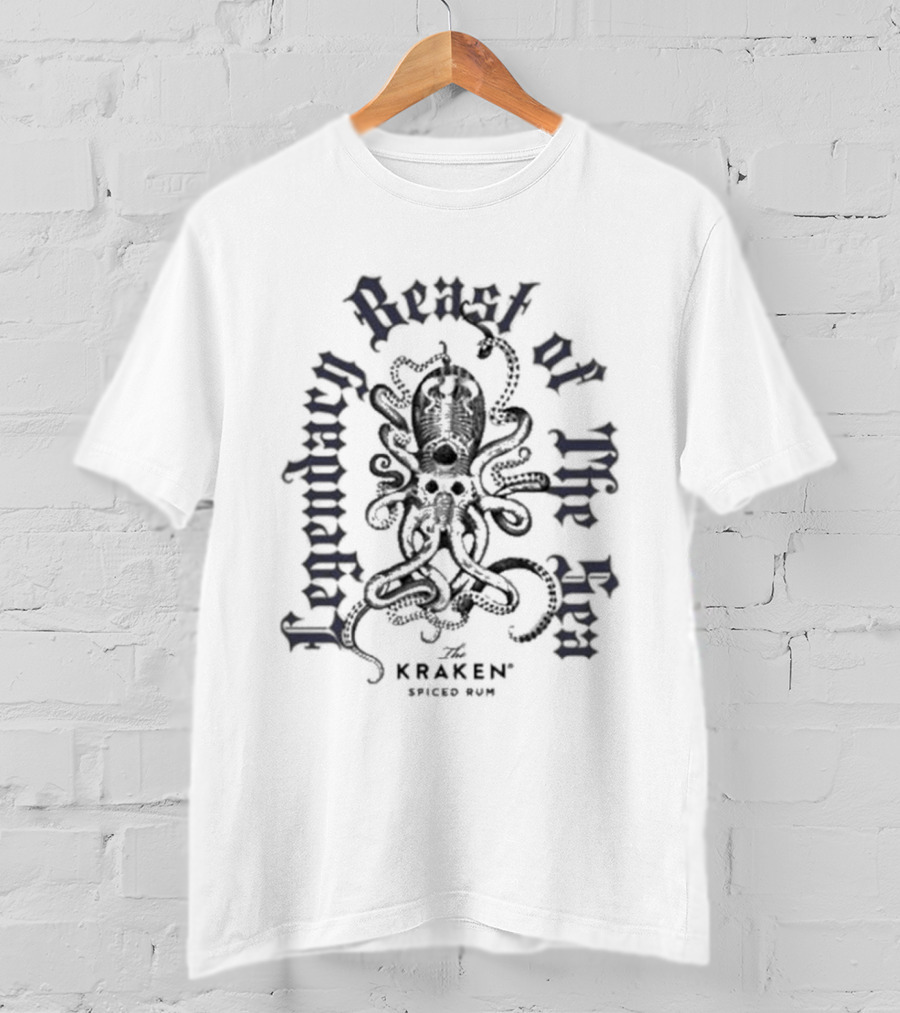 Legendary Beast Of The Sea The Kraken Est 1834 T-Shirt