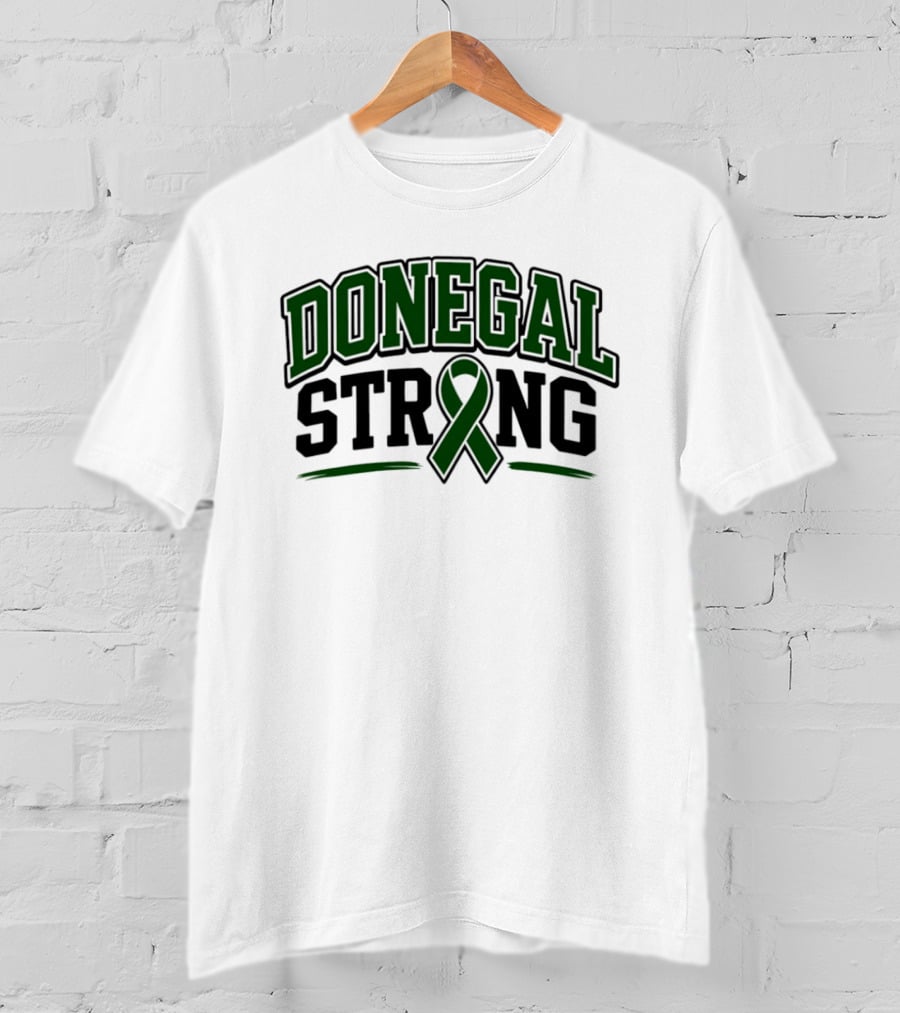 Donegal Strong 2026 Support Awareness Green Ribbon T-Shirt